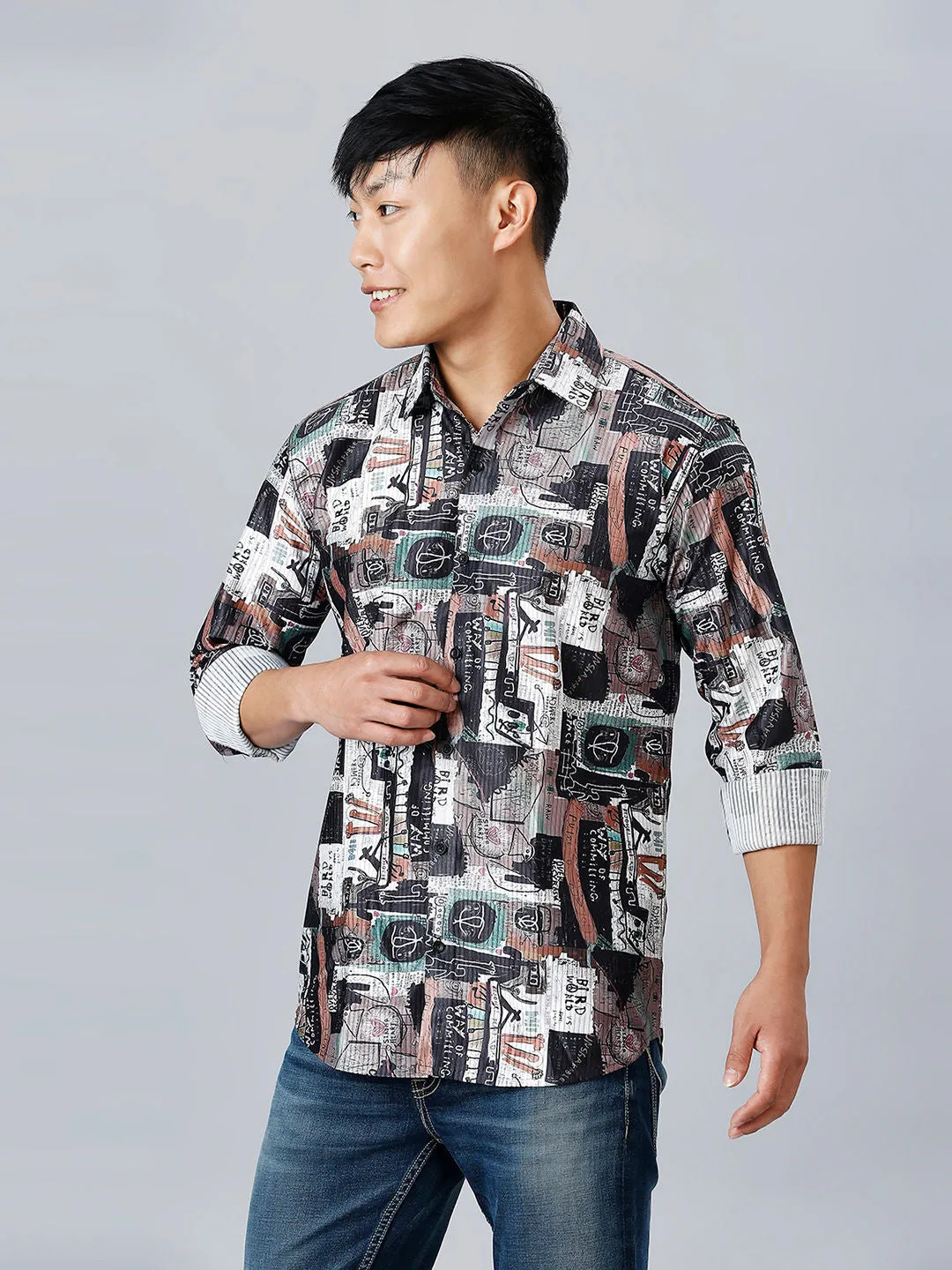 Rome Printed Men's Shirt