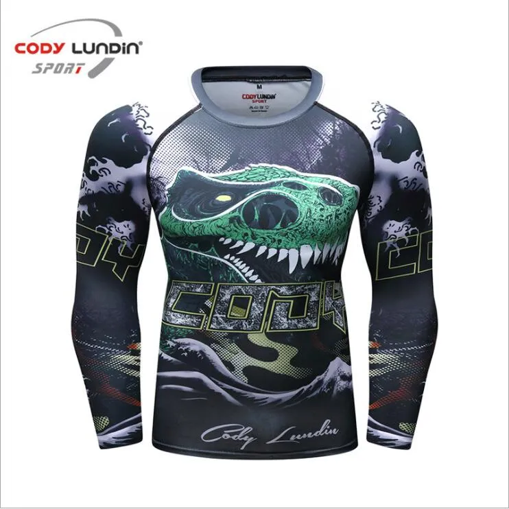 T Rex Compression Elite Long Sleeve Rashguard