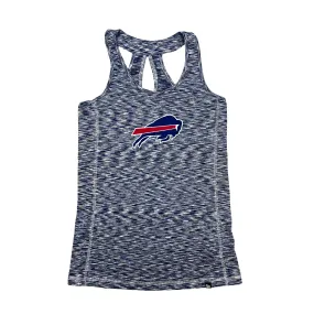 Women's New Era Buffalo Bills Royal Space Dye Racerback Tank Top